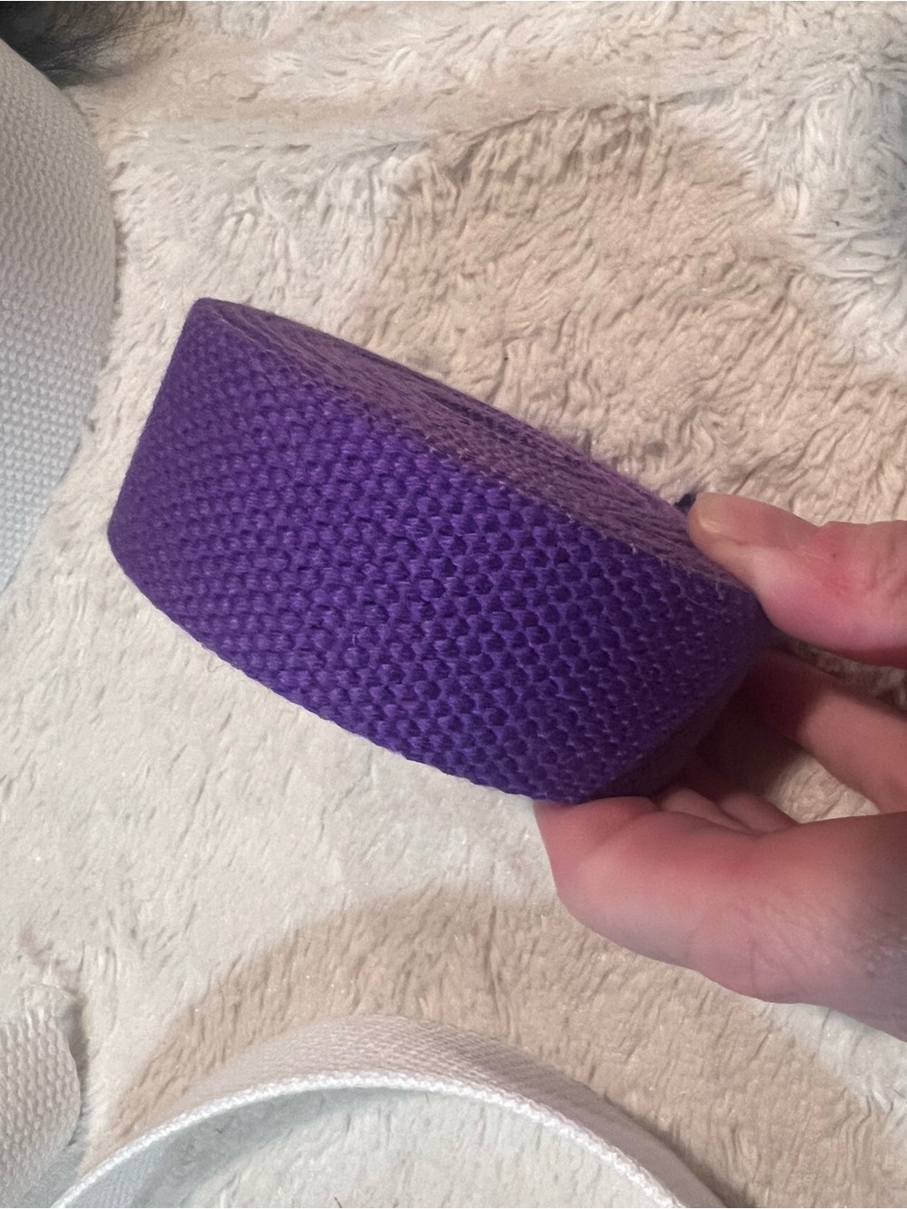 Purple Craft Woven Strap